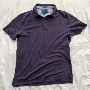 Purple Short Sleeve Polo